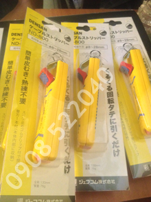 Dao rọc vỏ ngoài cáp quang Densan